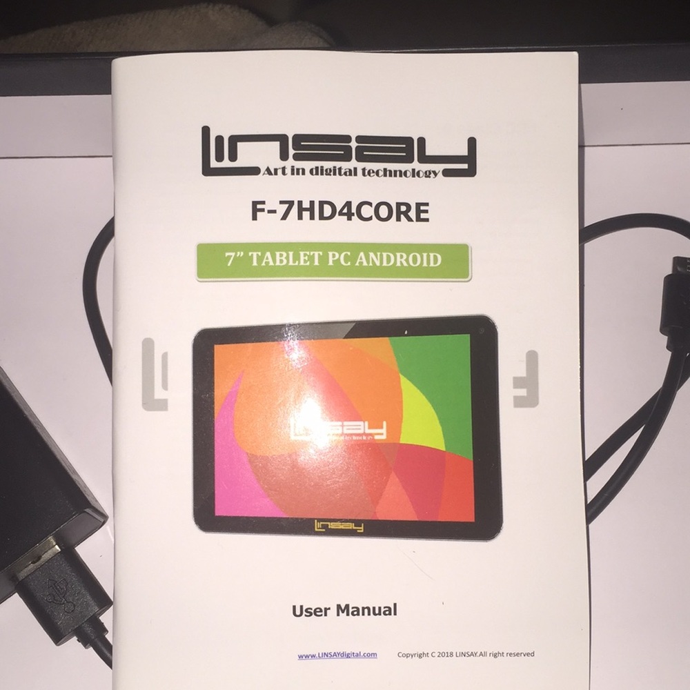 7” Lindsay Tablet - Picture 4 of 13